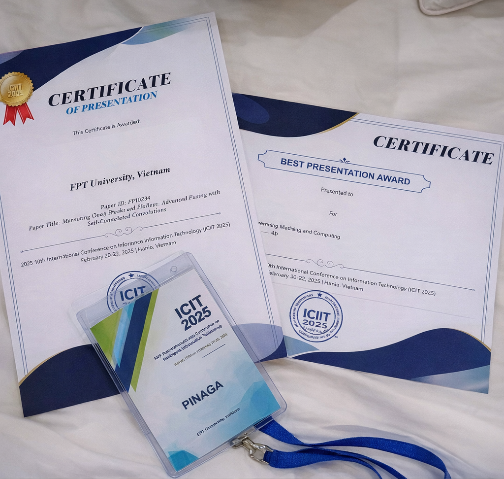 Best Presentation Award - ICIT 2025